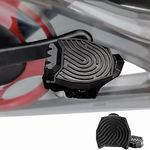 Doubleplus Pedal Converters Compatible with Peloton Bike & Bike Plus, Flat Pedals Compatible with The Bike Plus, Pedal Adapters for The Bike, Fit for Regular Shoes, Accessories for Exercise Bike