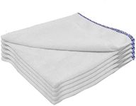 MegaTrend Dish Cloth - Pack of 5 Heavy Duty 100% Pure Cotton Dish Cloths - Super Absorbent Double Layered Washing Kitchen Cloth - Machine Washable Cleaning Cloths for Home - Size: 30x30cm || Pack of 5