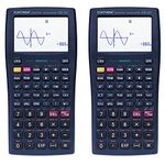 Graphing Calculator – CATIGA CS121 - Scientific and Engineering Calculator - Programmable System (Black (2 pcs))