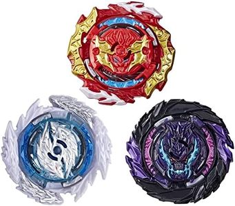 Beyblade Burst QuadDrive Sonic Warp 3-Pack with 3 Spinning Tops - Battling Game Top Toys for Kids Ages 8 and Up