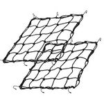 15.7"x15.7" 2Pack Bungee Cargo net 