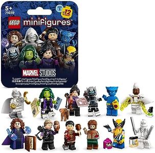 LEGO 71039 Marvel Series 2 Mini Figures, 1 of 12 Iconic Disney+ Characters to Collect in Each Bag, Includes Wolverine, Hawkeye, She-Hulk, Echo and More (1 Piece, Style Sent Randomly)