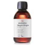 Naissance Virgin Neem Oil (No.235) - 225ml - Pure, Natural, Unrefined, Vegan - for Hair, Nail, Eyebrow, Scalp, Skin, Body and Plants