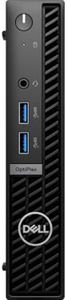 Dell OptiPlex 7000 7010 Desktop Computer - Intel Core i7 13th Gen i7-13700T Hexadeca-core (16 Core) 1.40 GHz - 16 GB RAM DDR4 SDRAM - 256 GB M.2 PCI Express NVMe SSD - Micro PC,Black