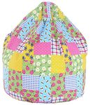 Cotton Patchwork/Ladybird Bean Bag Child Size