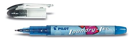 Pilot Laundry-Tec Fabric Marking Needle Point Pens Pack of 6Black