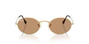 RAY-BAN Unisex UV Protected Brown Lens Oval Sunglasses - 0RB3547001/5351