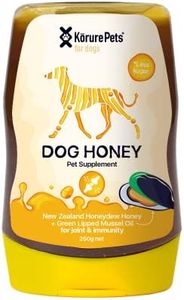 Kōrure Pets Dog Honey Health Supplement – 250g Natural Dog Honey for Optimal Canine Health, Joint Care Dogs, and Immune Support for Happy, Active Dogs, Honey for Dogs