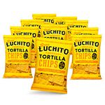 Gran Luchito Mexican Gluten Free Tortilla Chips 170g (Pack of 10) | Lightly Salted | Perfect For Making Nachos