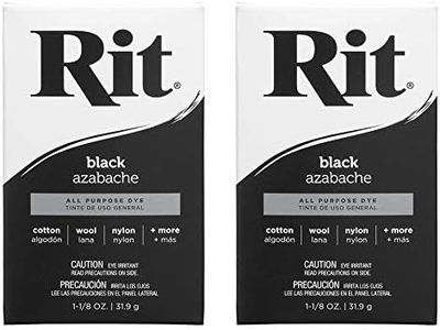 Rit, Black Purpose Powder Dye, 1-1/8 oz (Тwo Рack)