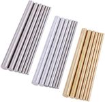 Swpeet 21Pcs Metal Round Rods Kit, 