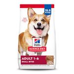 Hill's Science Diet Adult Small Bites Dry Dog Food, Lamb Meal & Brown Rice Recipe, 15.5 lb Bag