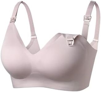 momcozy Soutien-Gorge Allaitement et Maternité, Brassiere Allaitement sans Couture et sans Armature, Confort Grossesse et Sommeil