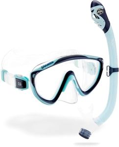 Cressi Tinetto & Iguana Dry, Navy/Cyan Glacé