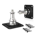 LimoStudio AGG2801 Wall and Ceiling Mount with 5/8 Inch Stud and 1/4 Inch Thread with Screws for Photo Studio and Video Shooting, Pack of 2