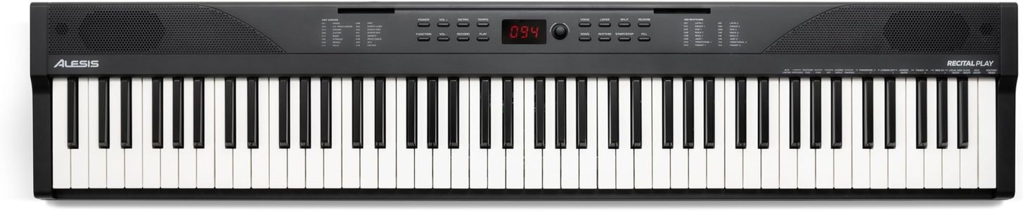 Alesis 88-Key Digital Keyboard Piano – Full-Size Electronic Piano