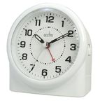 Acctim Alarm, Analog, Analogue, Bedside Clock, White, 7.5 x 11.2 x 12 cm