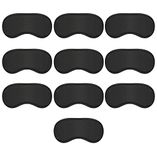 10 Pack Sleeping Eye Mask Sleep Blindfold for Women & Men, Blackout Eye Shade Cover for Travel, Nap, Game