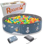 RUGUIES-Ball Pit for Baby- Ball Pits for children under 3 years old- Portable and Folding Ball Pool- Big Toddler Ball Pit- For indoor and Outdoor- Waterproof 31x10"/80x26cm (Balls not included).