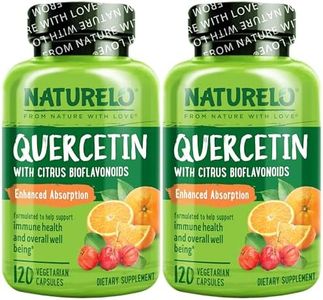 NATURELO Quercetin Citrus Bioflavonoid Complex 120 Vegetarian Capsules 2 Pk