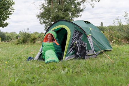 Coleman Kobuk Valley 4 Plus BlackOut 4-Person Dome Tent – Waterproof, Darkened Bedroom