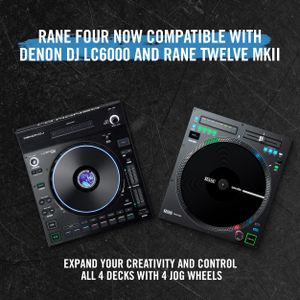 Rane DJ FOUR 4-Deck DJ Controller – Professional Performance Mixer