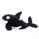 TAMMYFLYFLY Stuffed Toy Orca Whale - 12" Plush Killer Whale Stuffed Animal