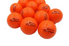 A99 Golf Floater Balls Floating Float Golf Ball Water Range Pool Pond Balls Water Fun Golfer Gift New (Orange 12 Balls/Pack)