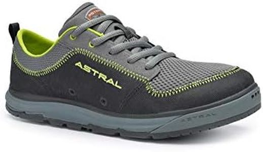 Astral - Men's Brewer 2.0 Outdoor Shoe for Watersports, Traveling, and Rock Scrambling, Basalt Black, 8 M US