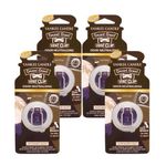 Yankee Candle Smart Scent Vent Clip Odor Neutralizing Car Air Freshener, Midsummer's Night (Pack of 4)