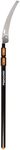 Fiskars Telescopic Pole Pruner (Extends from 3-feet to 8-feet), Hand Saw For Tree Cutting with 12-Inch Double-Grind Saw