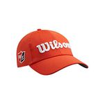 WILSON Pro Tour Men's Golf Hat - Orange/White