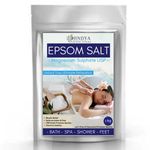 Hindya Ayurvedic Luxury Epsom Salt|Pain Relief|Foot|Bath Salt|Epson Salt|Magnesium Sulphate|Liver Cleansing|Feet Pain|Sea Salt For Bathing|Bathing Salt 1Kg