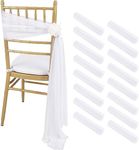 White Chair Sashes 16 Packs 8ft Lon