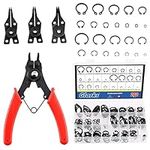 Glarks 261Pcs Snap Ring Pliers and 