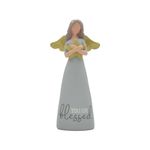 Feather & Grace Hand Painted Resin Decorative Figurine - You Are Blessed