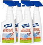 Motsenbocker's Lift Off 41301-4PK Latex Paint Remover Spray Removes Latex Paint and Enamel, Works on Multiple Surfaces, Water-Based, Biodegradable, 22 Fl Oz, Pack of 4