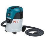 Makita VC2512L 25.0 L Push and Clean L Class Dust Extractor (9.4-Amp) for Wet & Dry Cleaning