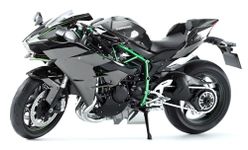 Magicwand® 1:9 Scale Die-Cast【X-X-Large】 K.a.w.a.s.a.k.i N.i.n.j.a Motorcycle with Music,Lights & Pull Back Action