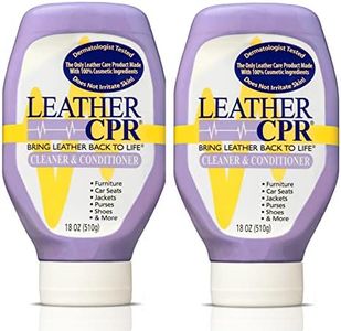 Leather CPR | 2-in-1 Leather Cleaner & Leather Conditioner (18oz) 2-Pack | Cleans, Restores, Conditions, Protects Furniture, Car Seats, Purses, Shoes, Boots, Saddles/Tack, Jackets