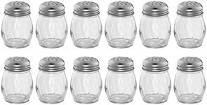 (Set of 12) 6-Ounce Glass Cheese Sh