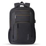 Red Lemon Swiss Cut Laptop Backpack | 15.6" Laptop Bag for Men & Women | 26L Travel & Office Backpack | Water-Resistant Oxford Fabric | Anti-Theft Pocket | Premium Zipper | Daily Use
