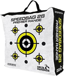Delta McKenzie Speedbag 28" Premier Archery Bag Target – Easy Arrow Removal, High-Visibility Practice for Compound & Crossbow, Durable Max 525 FPS Rated