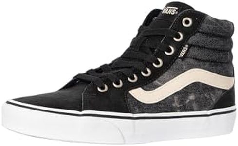 Vans Men's Filmore Hi Sneaker, Grunge Black, 12 US