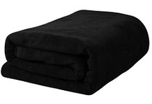 MYLSMPLE Luxury Microfiber Extra Large Bath Towel Beach Bath Sheet Fast Drying Towel Soft Absorbent Hotel Towel(36 Inch X 72 Inch, Black)