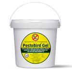 PestoBird Bird Repellent Gel 5Kg | Industrial Grade Bird Control Gel For Pigeons | Transparent, Eco-Friendly | No Smell, Long Lasting Protection from Pigeon and Birds | bird repellent for balcony