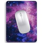 oblong shaped mouse pad Wireless Mouse Purples