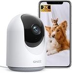 GNCC 2K Pet Camera, Dog Camera, Indoor Camera, Cat Camera 360° Pan/Tilt, Motion/Sound Detection, 2-Way Audio, Real-Time Alert, SD&Cloud Storage, Works with Alexa, P1Pro