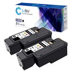 LxTek Remanufactured Toner Cartridge Replacement for Xerox WorkCentre 6027 6025, Phaser 6022 6020 Printer(2 Black 106R02759), High Yield