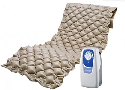 Medical Sunrise Colchón neumático Anti-escaras con regulador de presión. Válido hasta 110 Kg. de Peso.